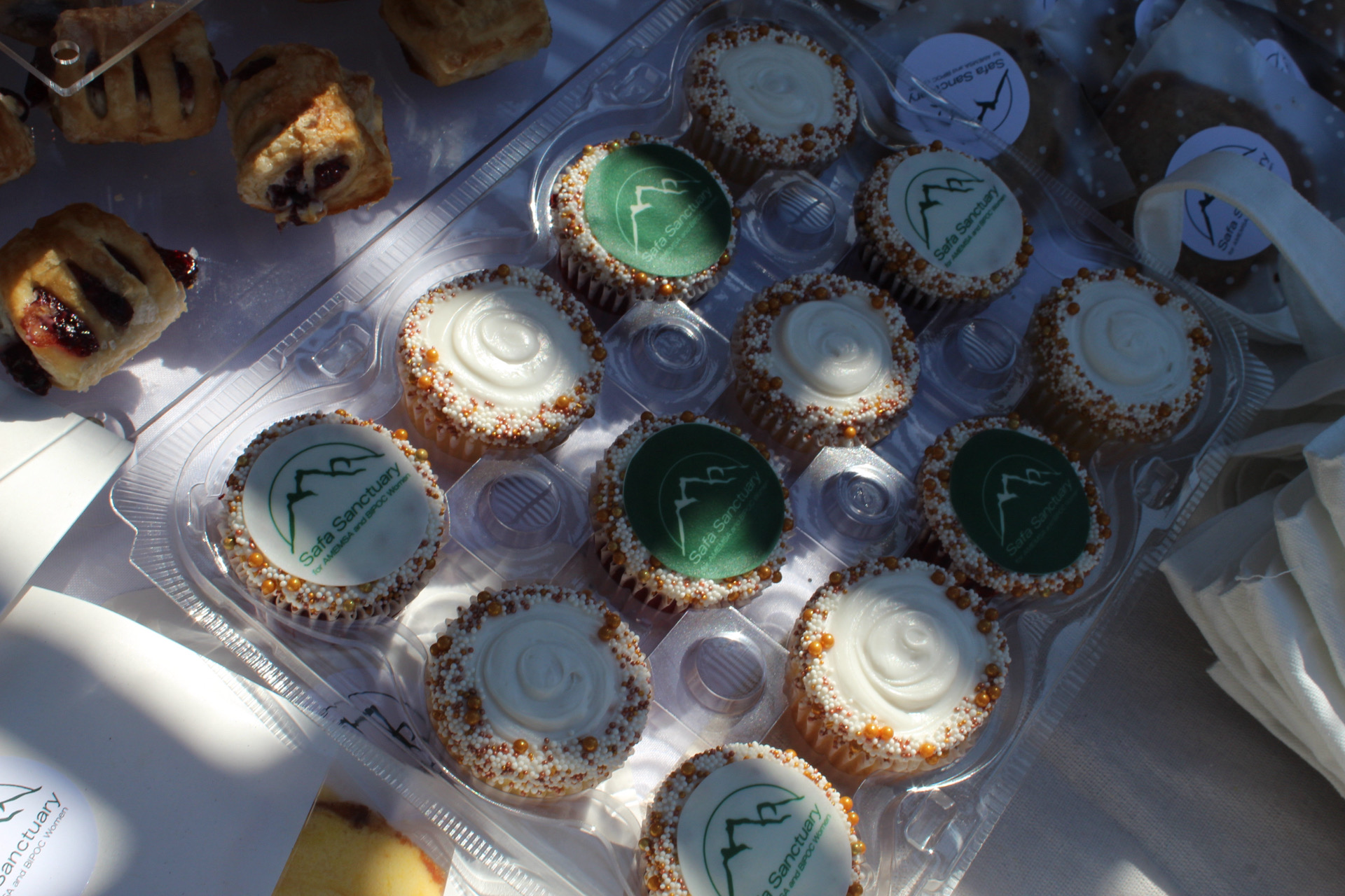 Cupcakes from Safa Sanctuary's soft launch